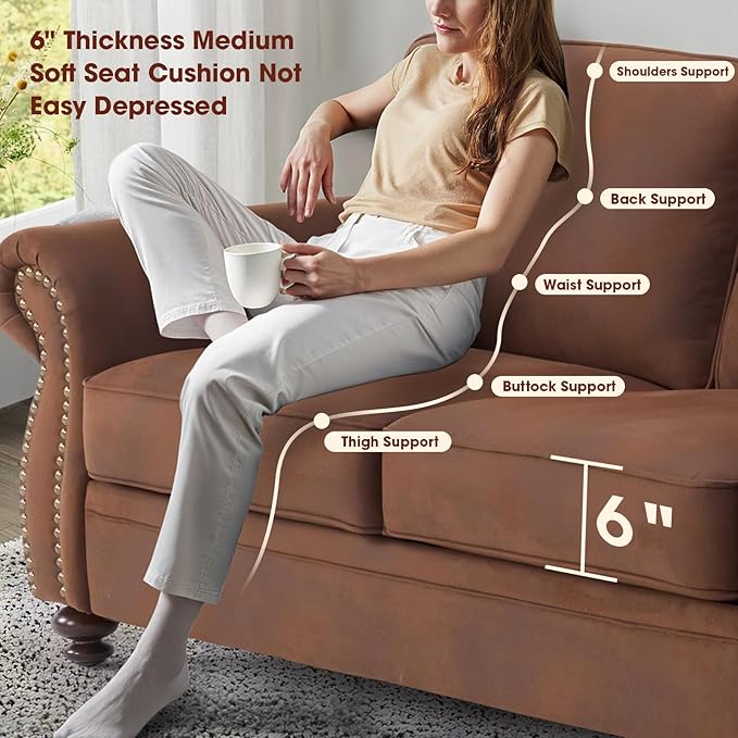 Mid Century Sofa Set Single and Three Seater